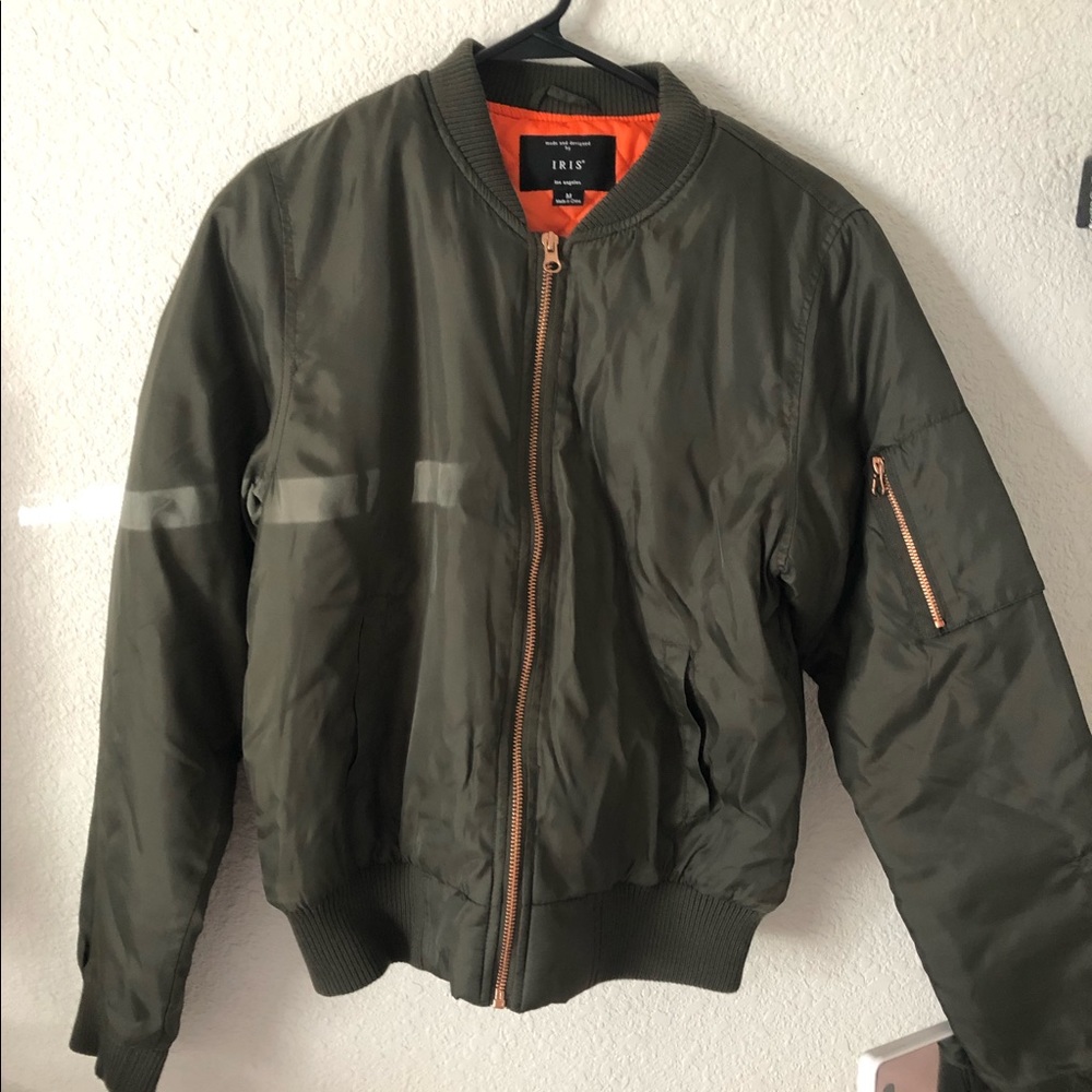 Green Bomber Jacket! - image 1